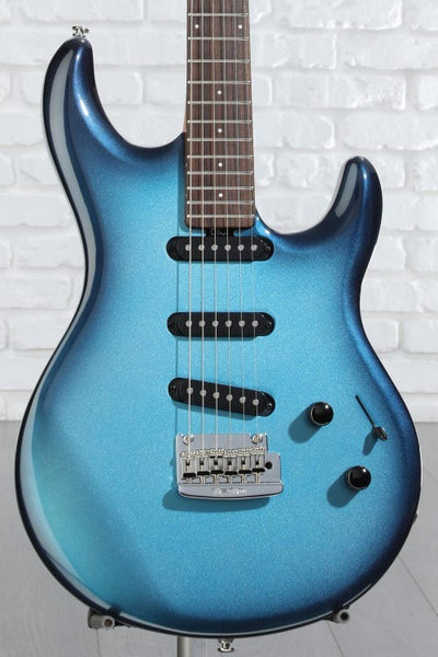 Đàn Guitar Điện Ernie Ball Music Man Luke 4 SSS - Diesel Blue