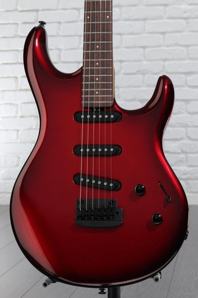 Đàn Guitar Điện Ernie Ball Music Man Luke 4 SSS - Scoville Red