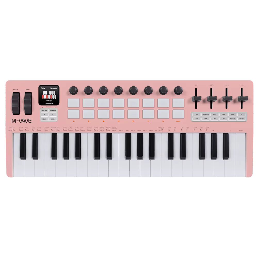 MIDI Keyboard Controller M-Vave SMK-37 Pro