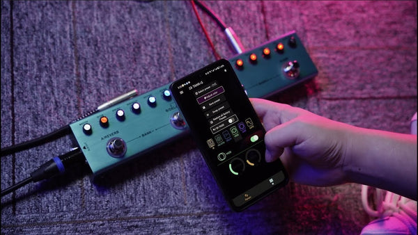 Multi Effect Pedal Guitar M-Vave Tank G