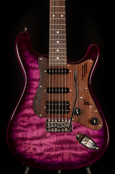 Đàn Guitar Điện Magneto US-2300 Sonnet Modern, See Thru Purple Quilt