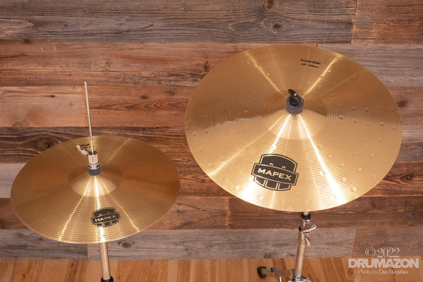 MAPEX HAMMERED BRASS CYMBALS (Cymbals Mapex bằng đồng được Hammered)