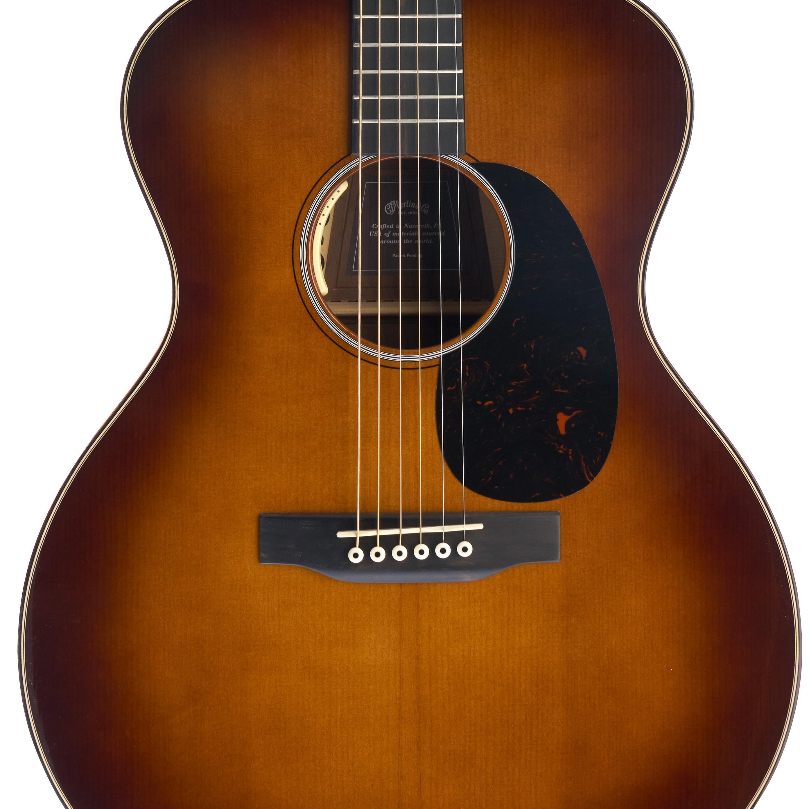 Đàn Guitar Acoustic Martin GPE Inception Maple Inception Series - Gloss Amber Fade Sunburst