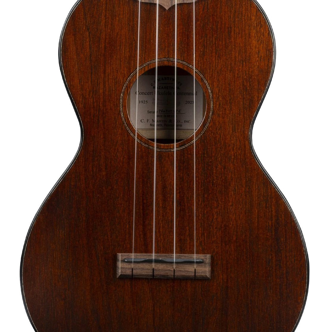 Đàn Ukulele Concert Martin Centennial Concert Uke - Natural Dark Mahogany