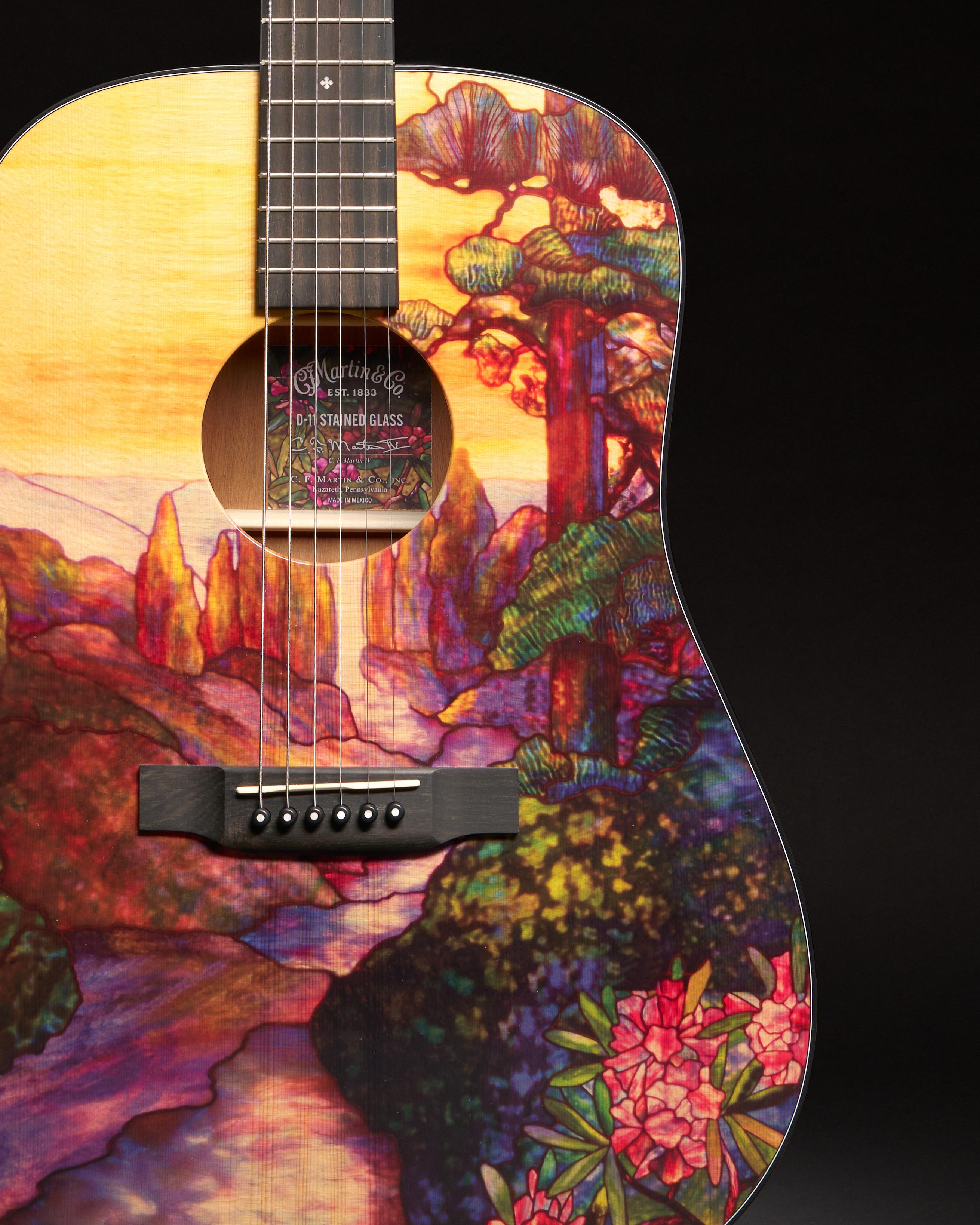 Đàn Guitar Acoustic Martin D-11 Stained Glass Custom & Special Editions