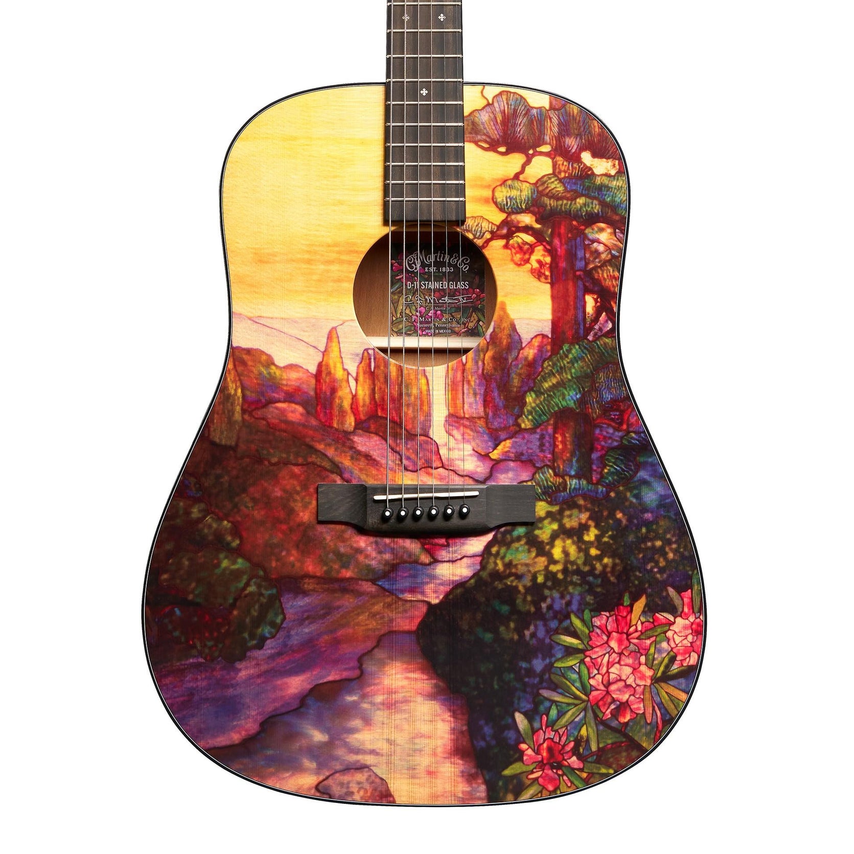 Đàn Guitar Acoustic Martin D-11 Stained Glass Custom & Special Editions