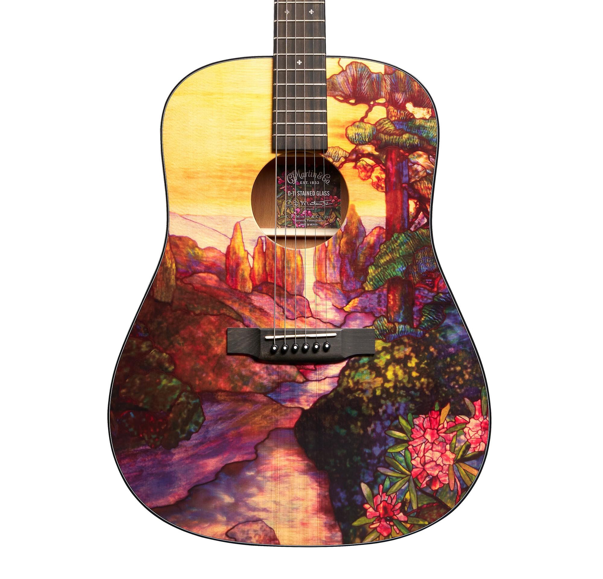 Đàn Guitar Acoustic Martin D-11 Stained Glass Custom & Special Editions