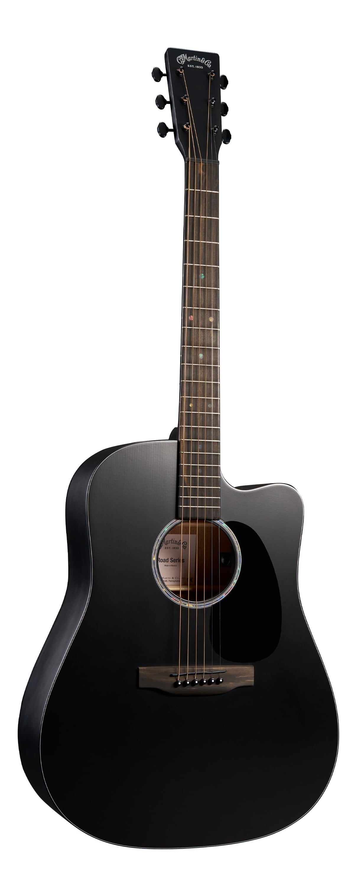 Đàn Guitar Acoustic Martin DC-10E Modern Black Road Series