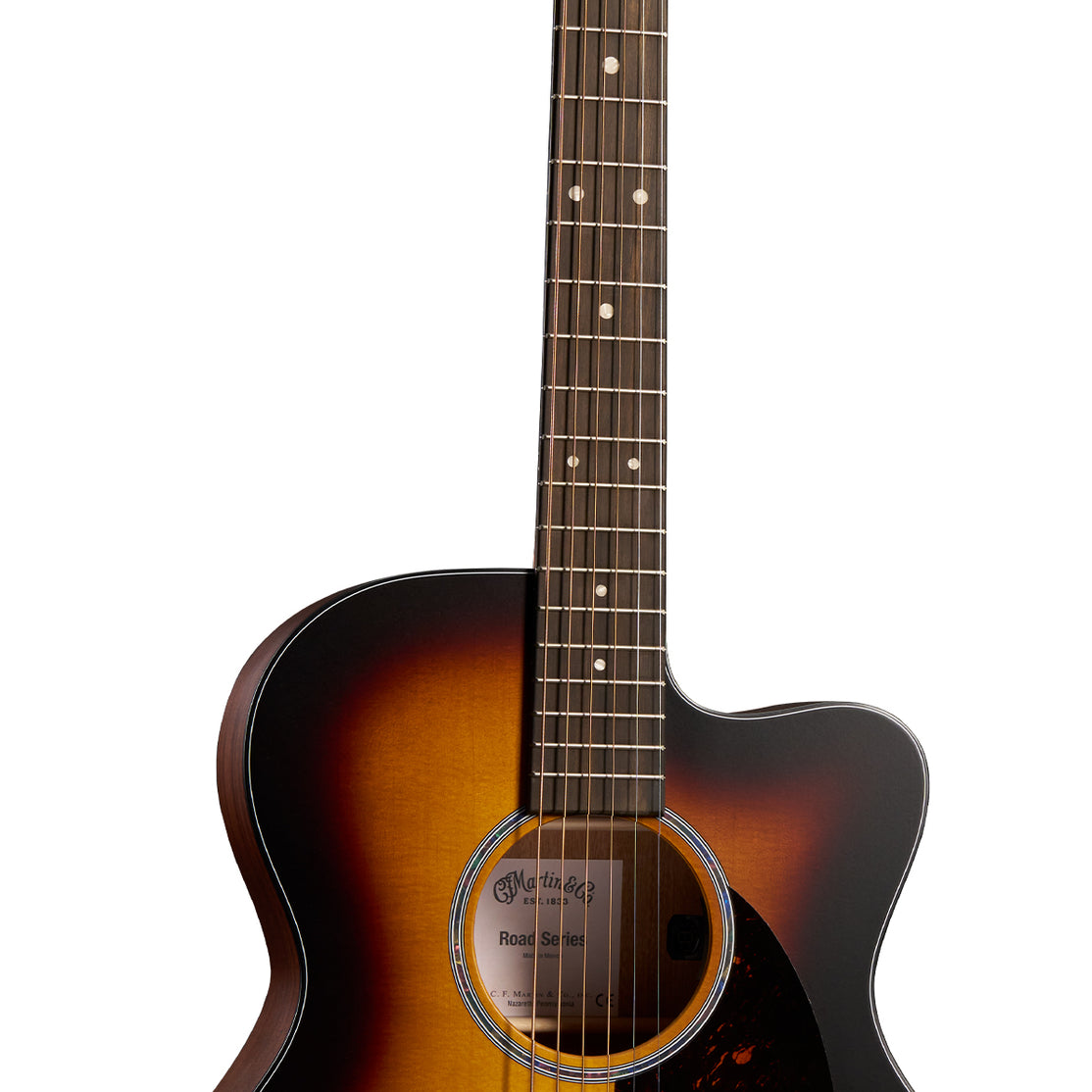Đàn Guitar Acoustic Martin OMC-10E Modern Burst Road Series