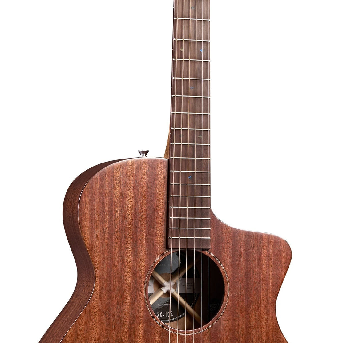 Đàn Guitar Acoustic Martin SC-10E Modern Sapele Road Series