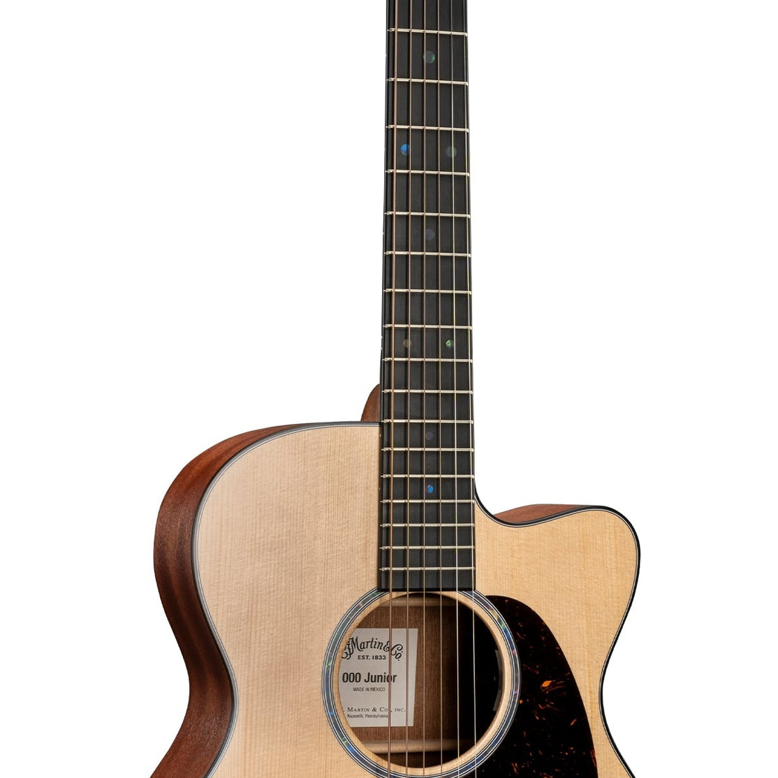 Đàn Guitar Acoustic Martin 000C Jr E Junior Series - Natural