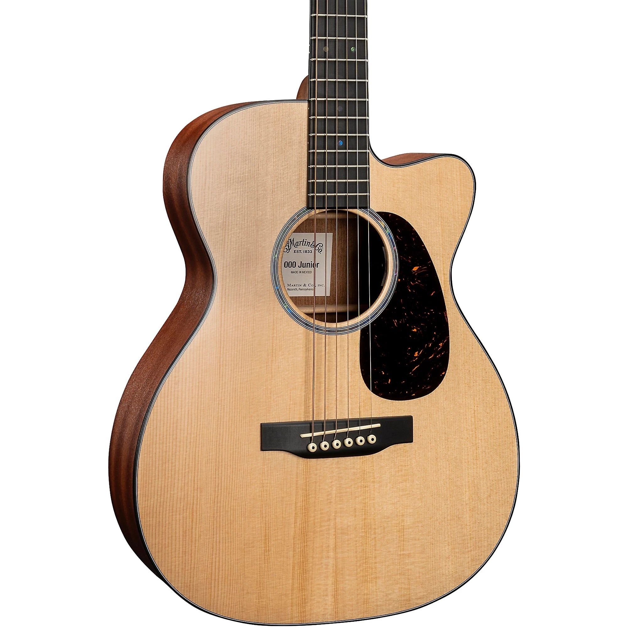 Đàn Guitar Acoustic Martin 000C Jr E Junior Series - Natural