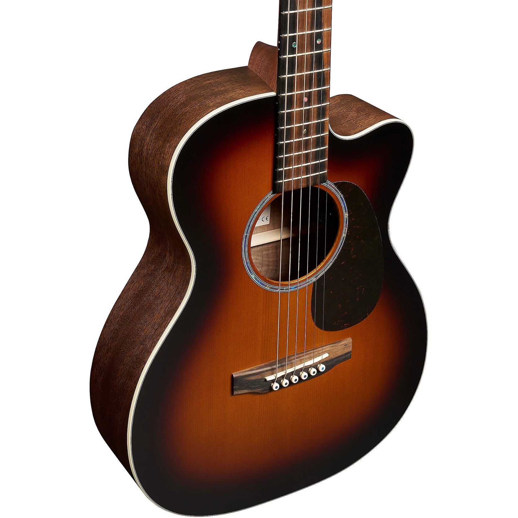 Đàn Guitar Acoustic Martin 000C Jr E Walnut Burst Junior Series