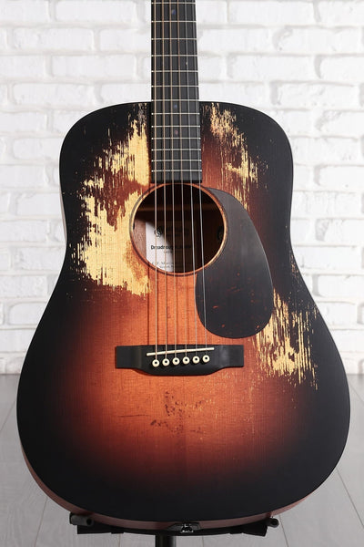 Đàn Guitar Acoustic Martin D Jr E StreetLegend Burst Junior Series - Custom Ink
