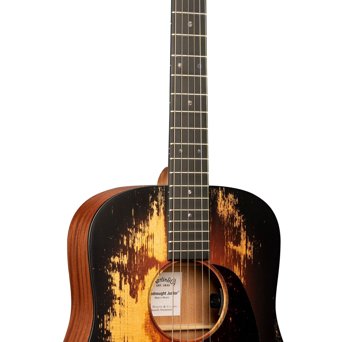 Đàn Guitar Acoustic Martin D Jr E StreetLegend Burst Junior Series - Custom Ink