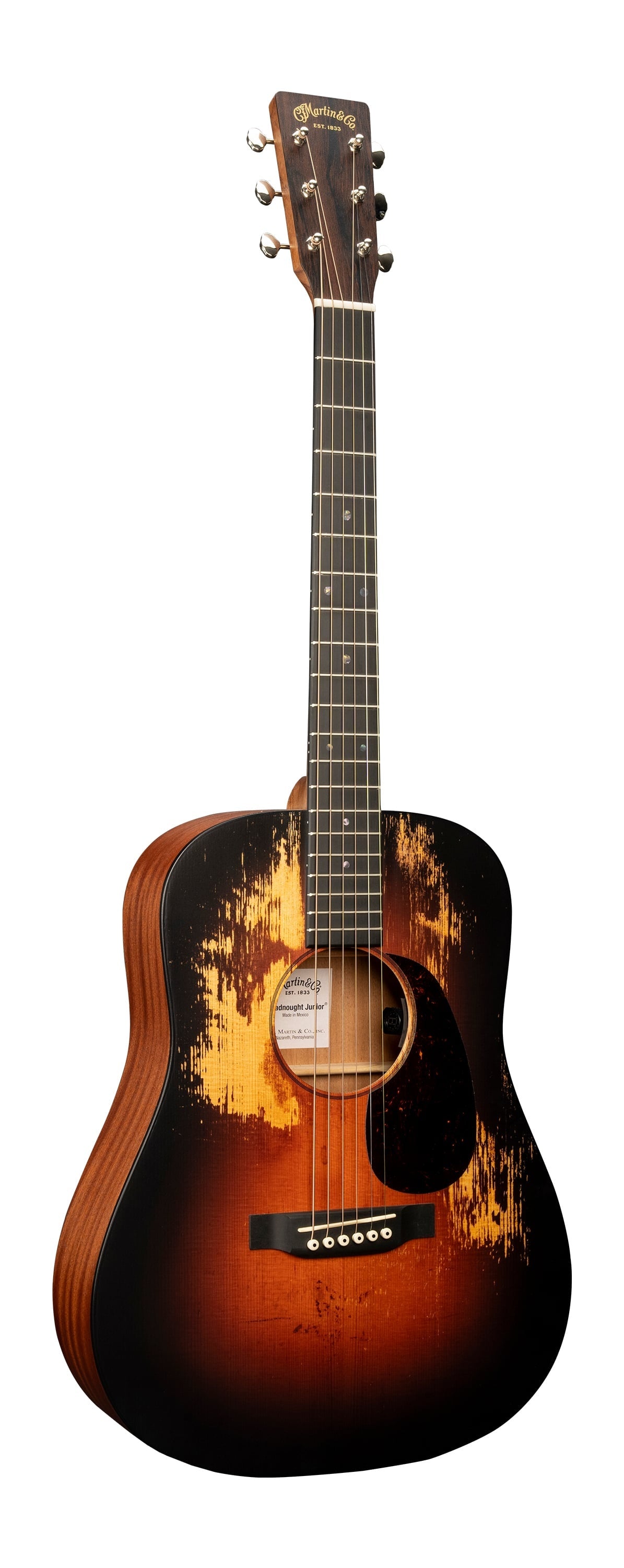Đàn Guitar Acoustic Martin D Jr E StreetLegend Burst Junior Series - Custom Ink