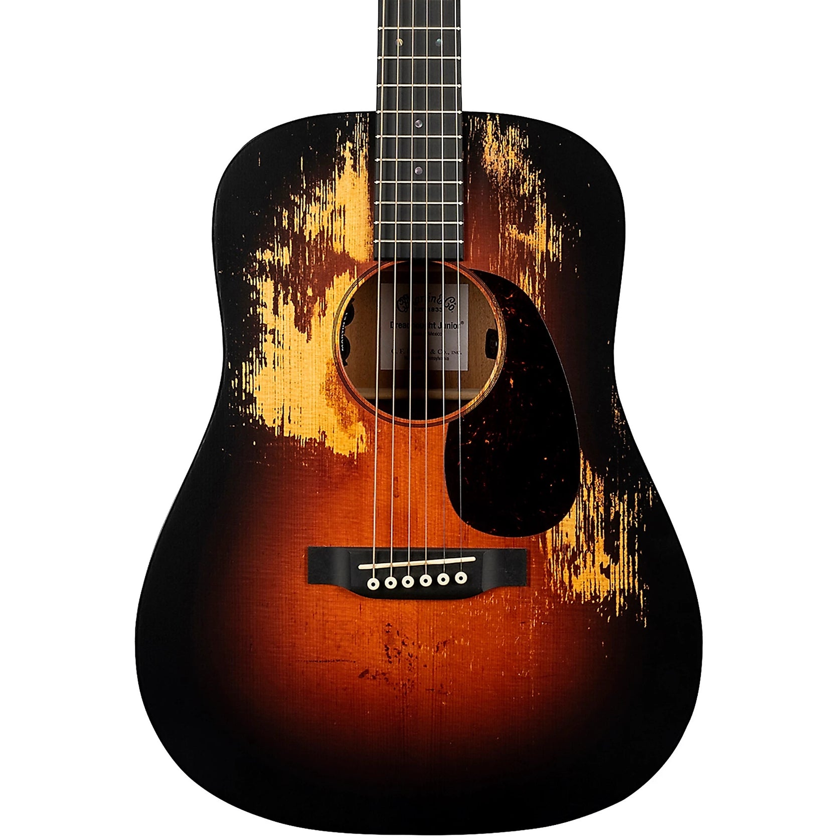 Đàn Guitar Acoustic Martin D Jr E StreetLegend Burst Junior Series - Custom Ink