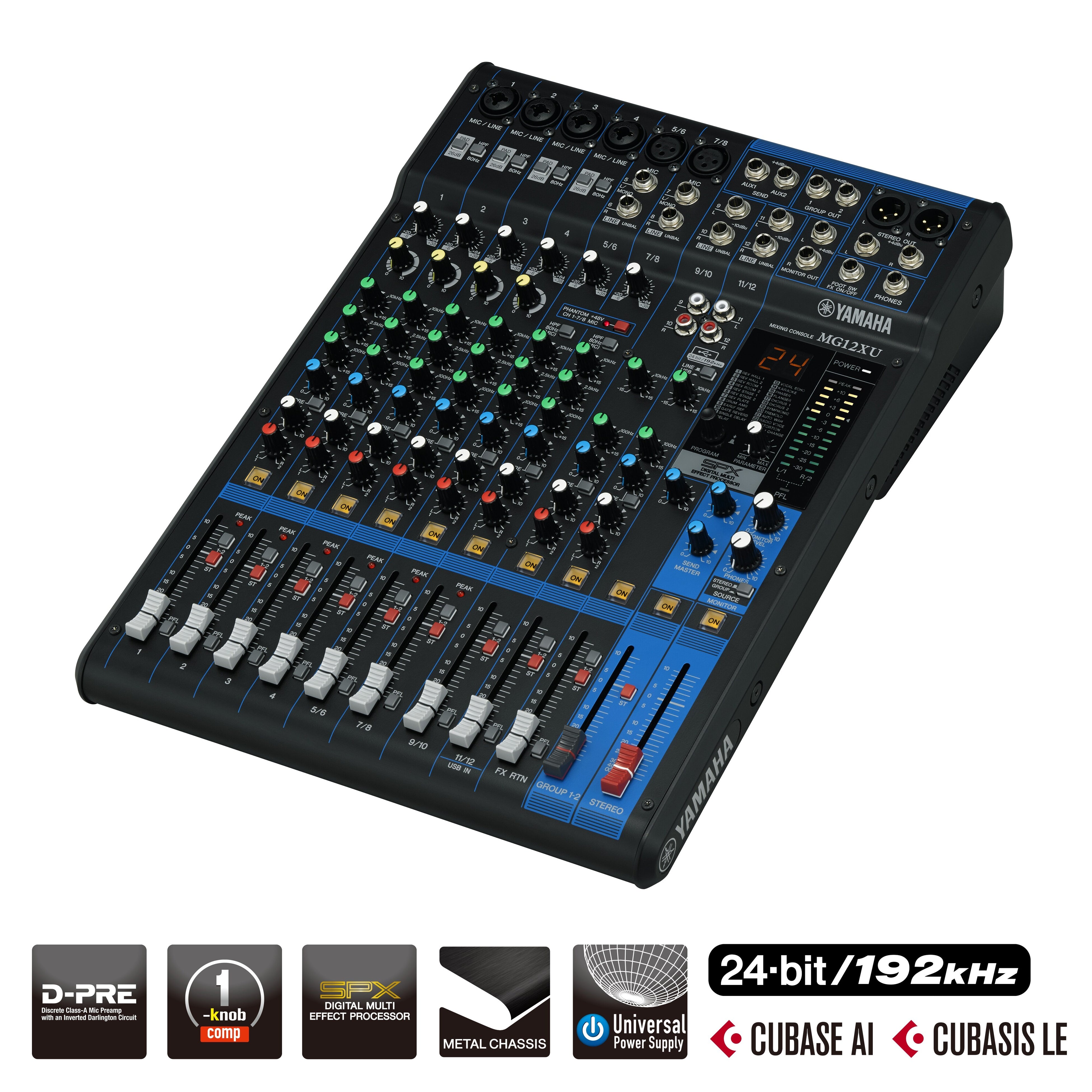 Mixer Yamaha MG12XU