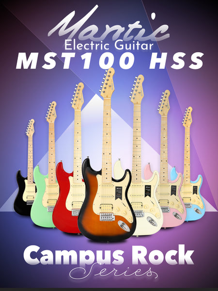 Combo Đàn Guitar Điện Mantic MST100 & Faciron DE500