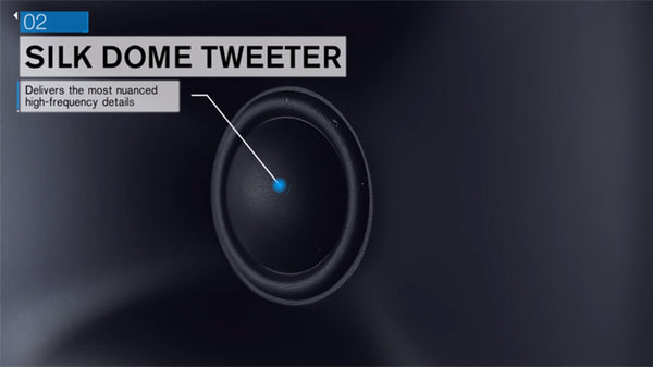 Tweeter silk dome