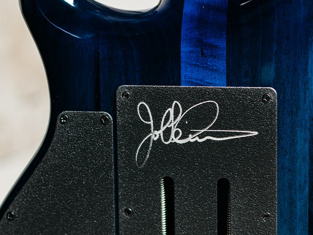 Đàn Guitar Điện 7-dây Ernie Ball Music Man BFR John Petrucci Majesty 7 - Blue Ink