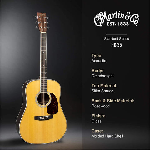 Martin HD-35 Standard Series w/Case