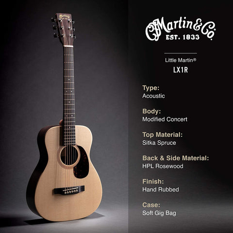 Martin LX1R là sự lựa chọn hoàn hảo dành cho các bạn trẻ