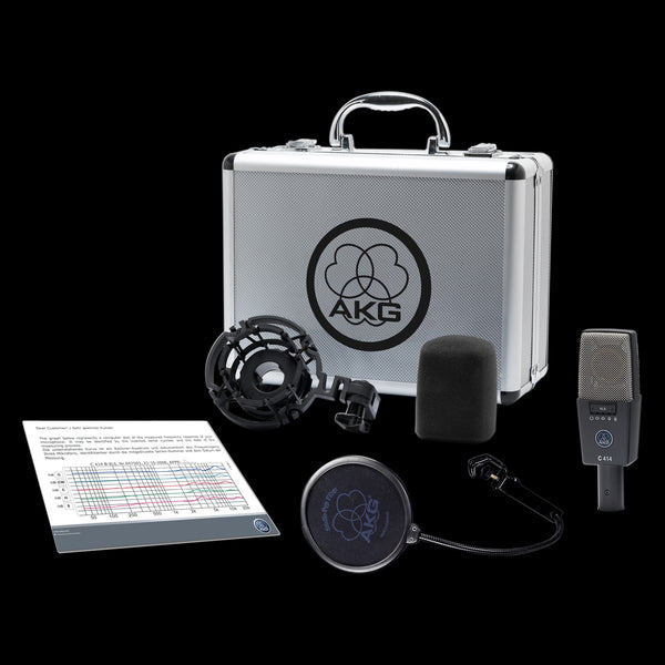 Micro Thu Âm Pro Studio AKG C414 XLS