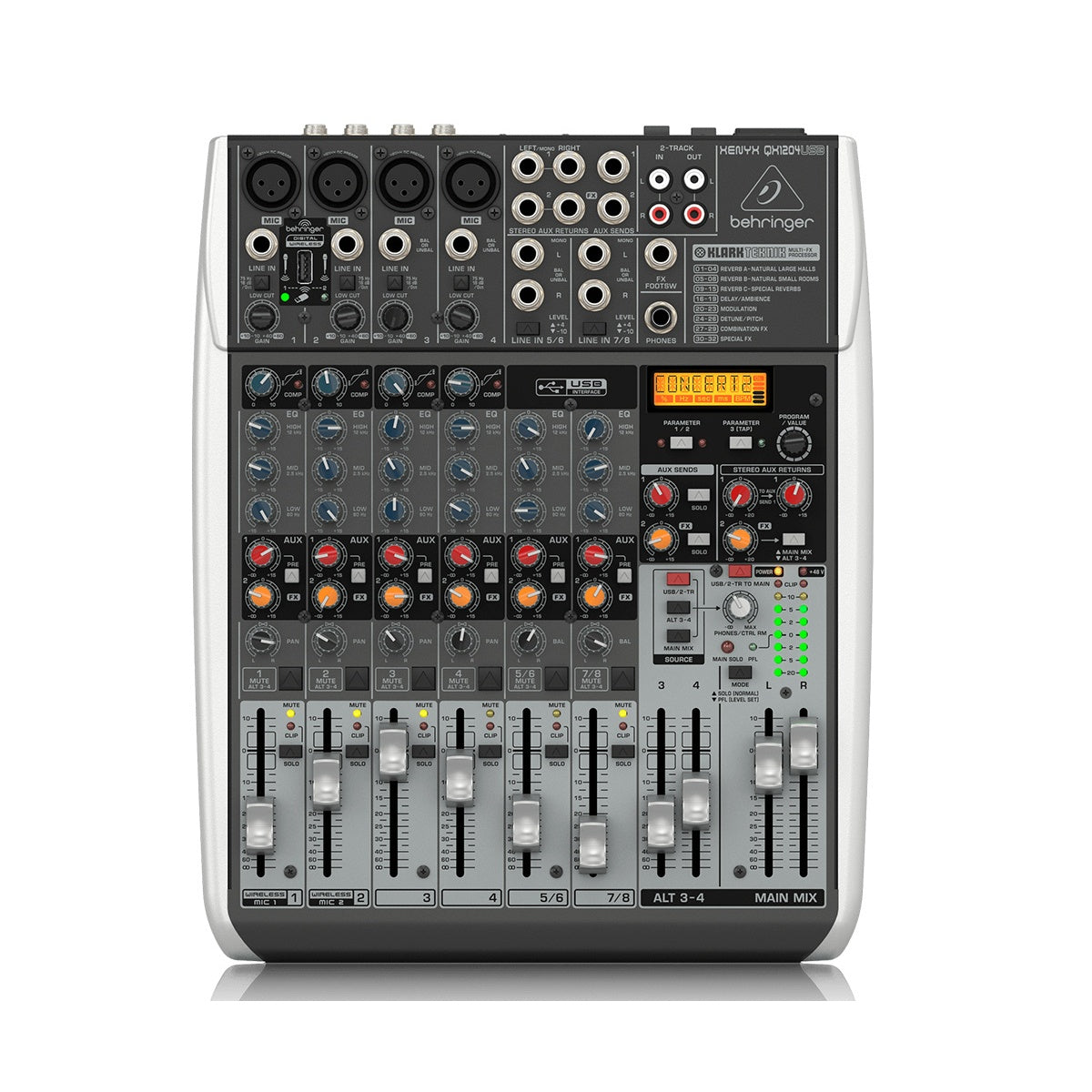 Mixer Behringer XENYX QX1204USB
