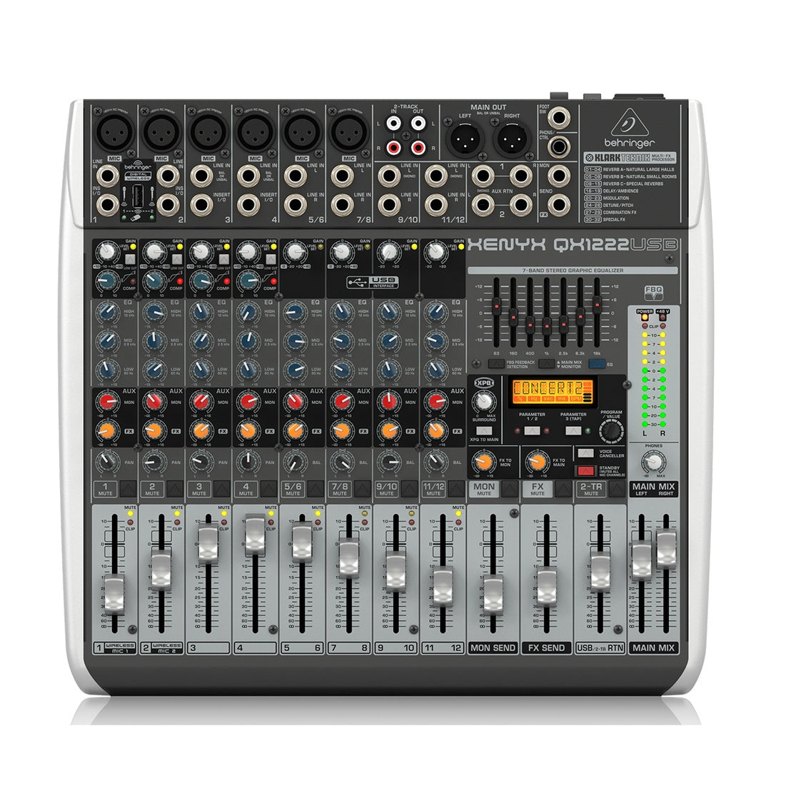 Mixer Behringer XENYX QX1222USB