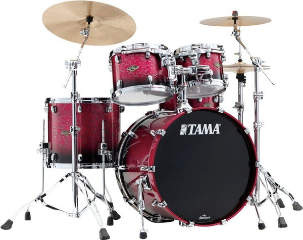Trống Cơ Tama Starclassic Walnut/Birch 4-Shell Pack màu Molten Dark Raspberry Fade