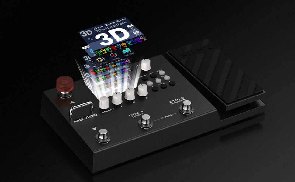 Multi Effect Pedal Guitar NUX MG-400