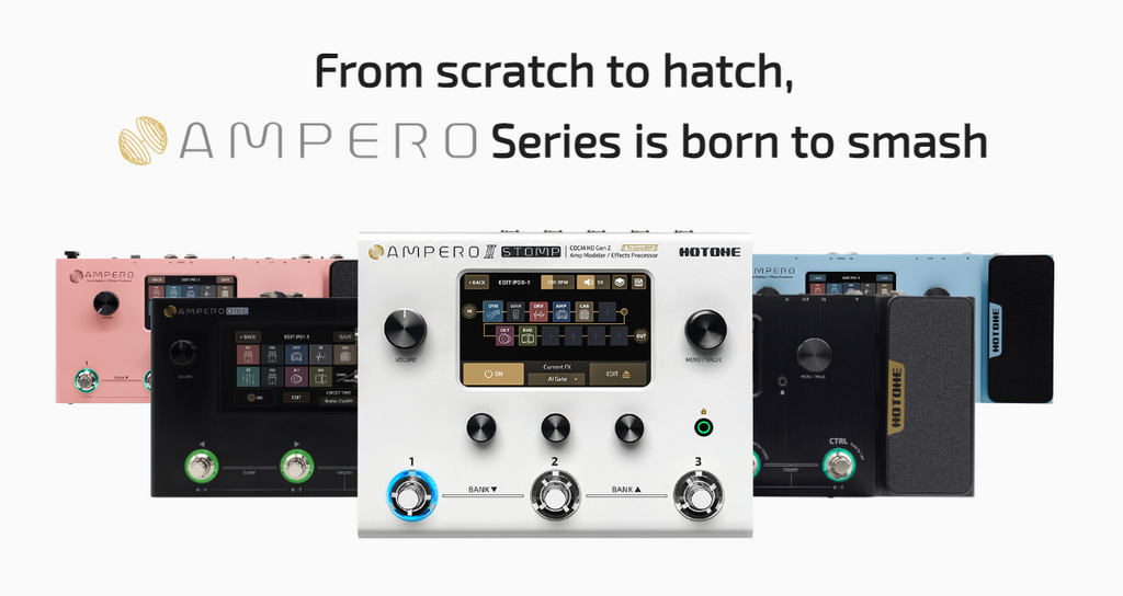 Multi Effect Pedal Ampero II Stomp MP-300 10th Anniversary Limited Edition