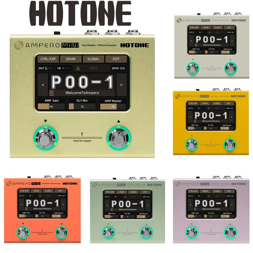 Multi Effect Pedal Hotone Ampero Mini MP-50