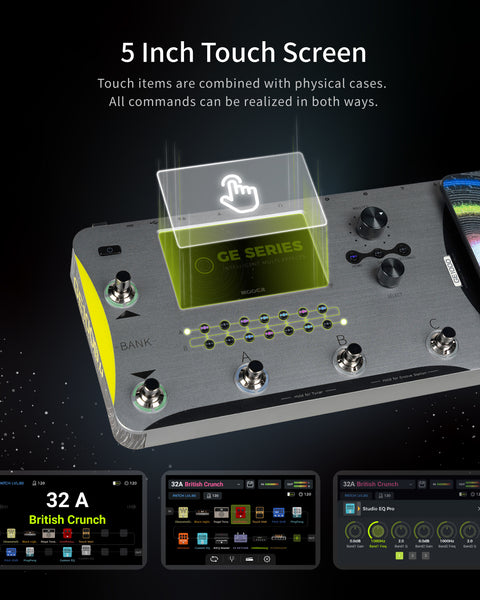 Multi Effect Pedal Mooer GE1000/GE1000Li