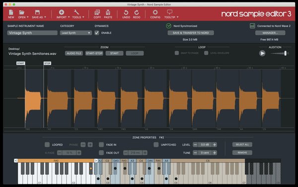 Đàn Synthesizer Nord Wave 2 61-Phím