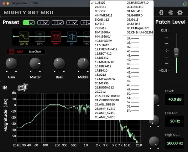 Amplifier Electric Guitar Nux Mighty 8BT MKII