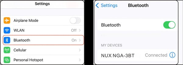 Ứng dụng Mighty Amp, Phần mềm chỉnh sửa Mighty kết nối bluetooth một cách dễ dàng