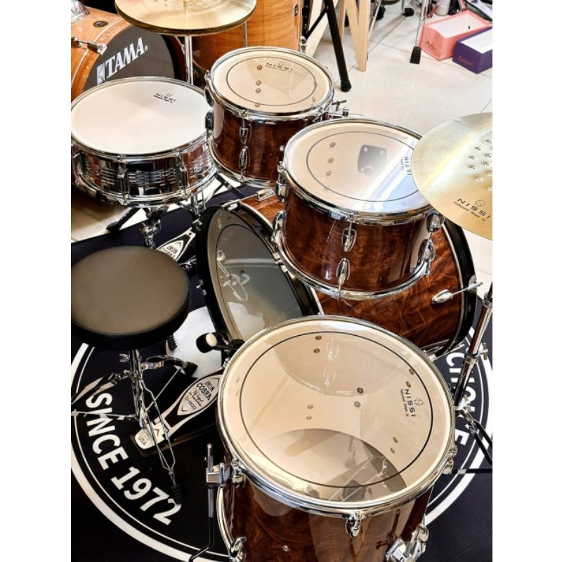 Trống Cơ Nissi Drums Set Ply Wood 5-Pcs w/Cymbal + Hardware (22"/10"/12"/14"/16")