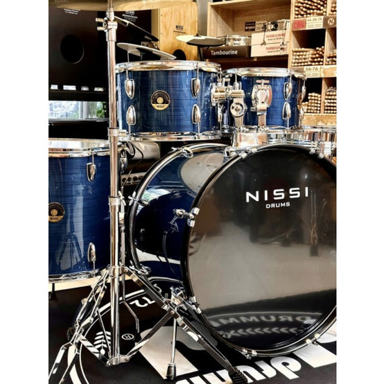 Trống Cơ Nissi Drums Set Ply Wood 5-Pcs w/Cymbal + Hardware (22"/10"/12"/14"/16")