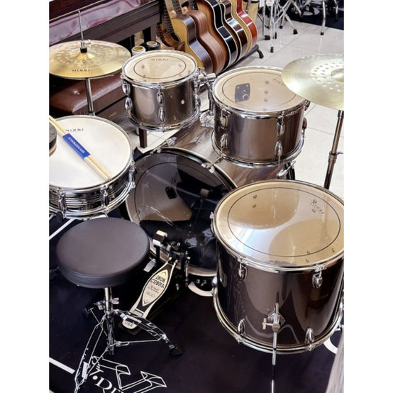 Trống Cơ Nissi Drums Set Ply Wood 5-Pcs w/Cymbal + Hardware (22"/10"/12"/14"/16")