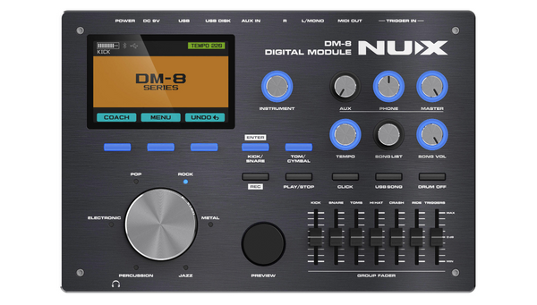 Mô-đun đa diện trên Nux DM-8