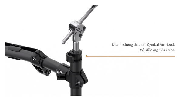 Nux DM-7X dễ dàng lắp đặt