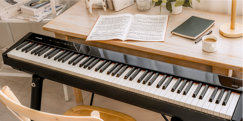 Đàn Piano Điện Di Động NUX NPK-10 – Bàn phím ba cảm biến & Chức năng mạnh mẽ nâng cao. Với giá cả phải chăng không thể tin được