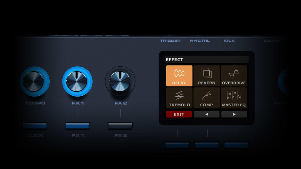 Các hiệu ứng trên Nux DP-2000 Digital Percussion Pad