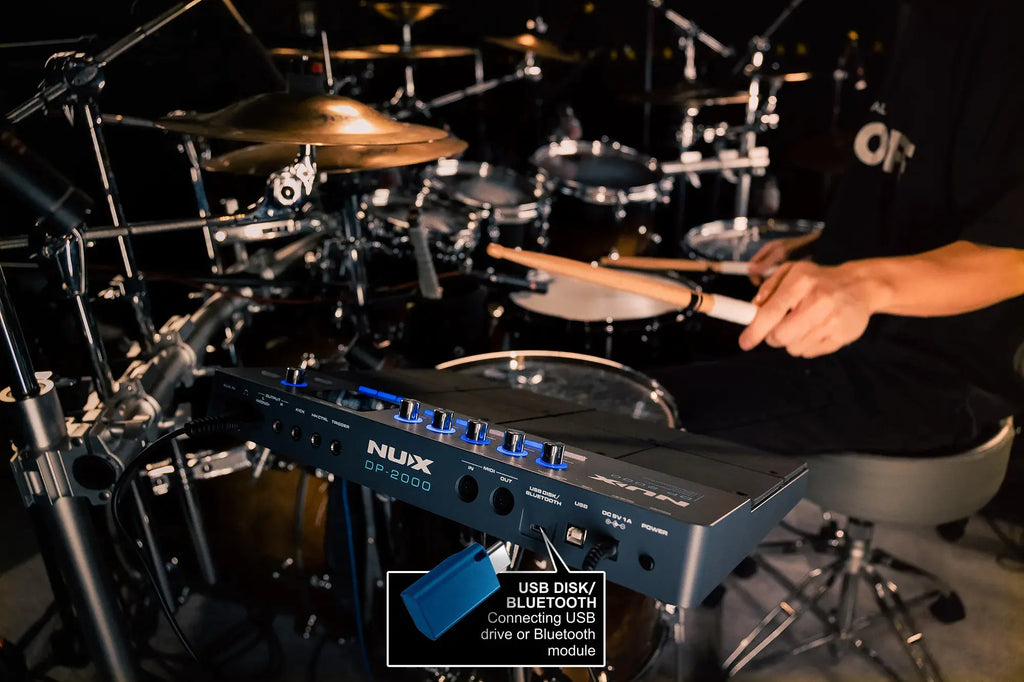 Cổng USB-C trên Nux DP-2000 Digital Percussion Pad