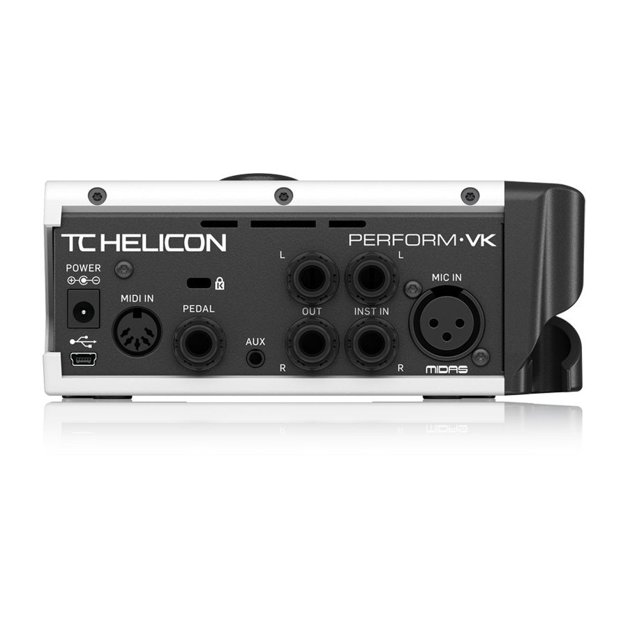 Pedal Vocal TC Helicon Perform-VK Vocal Processor