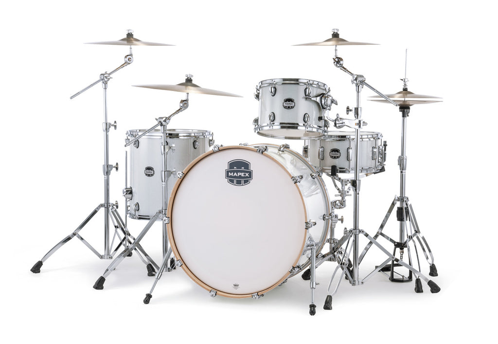 Trống Cơ Mapex MA446S Mars Birch Rock 24 4-Pc Shell Pack (24"/12"/14"/16") màu Diamond Sparkle