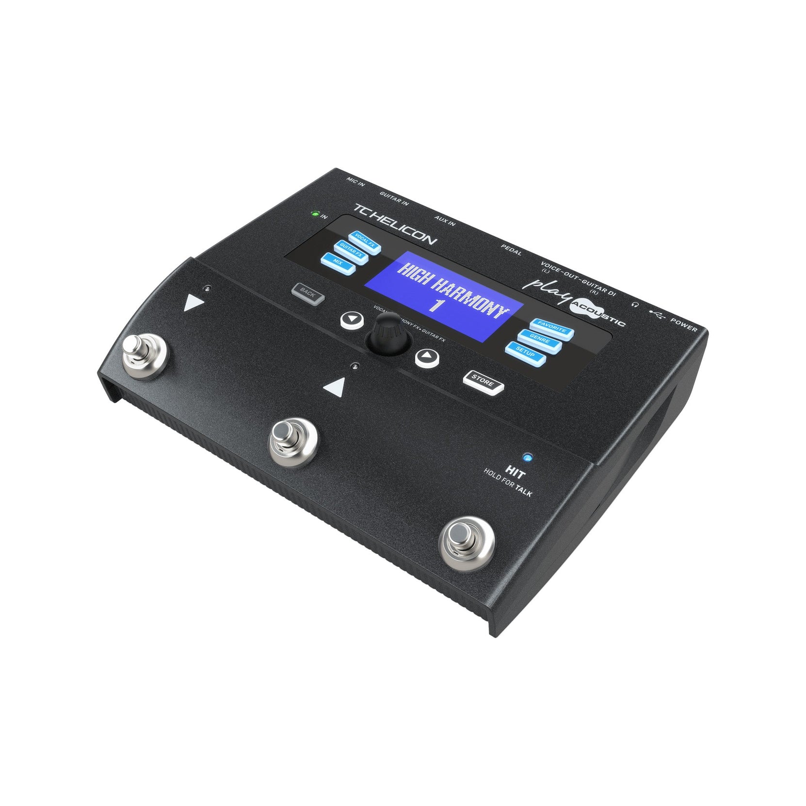 Pedal Vocal TC Helicon Play Acoustic Vocal And Acoustic Stompbox