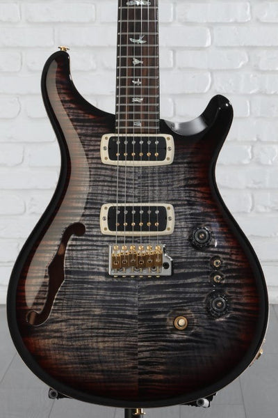 Đàn Guitar Điện PRS 40th Anniversary Custom 24-08 Semi-Hollow Limited Edition, Charcoal Tri-Color Burst - 2025